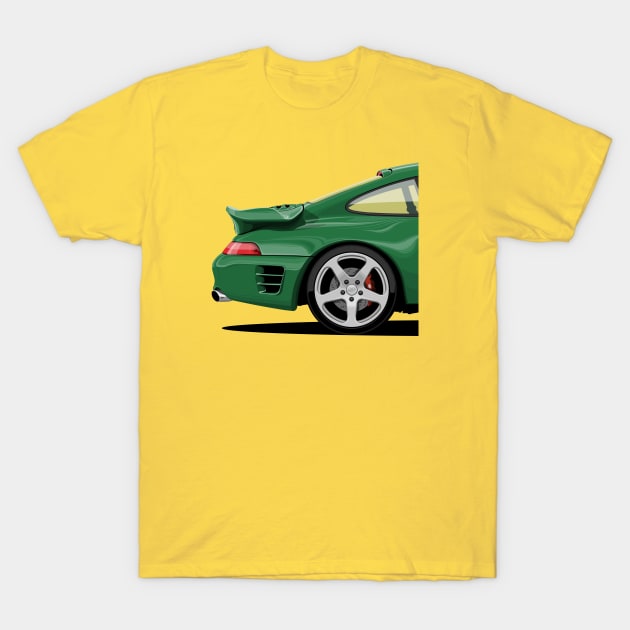 R Turbo T-Shirt by icemanmsc